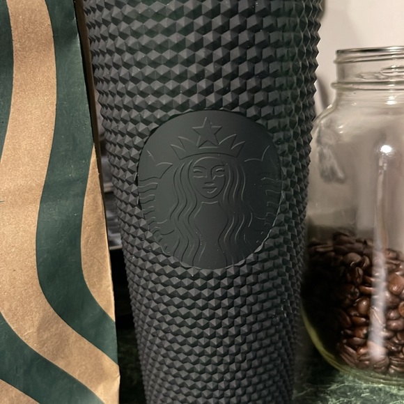 Starbucks Dark Green Jelly Studded Tumbler 24oz Venti 2021 Edition - Picture 2 of 5